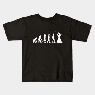 Samurai Evolution the Way of Bushido Kids T-Shirt